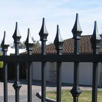 Iron fence Sacramento
